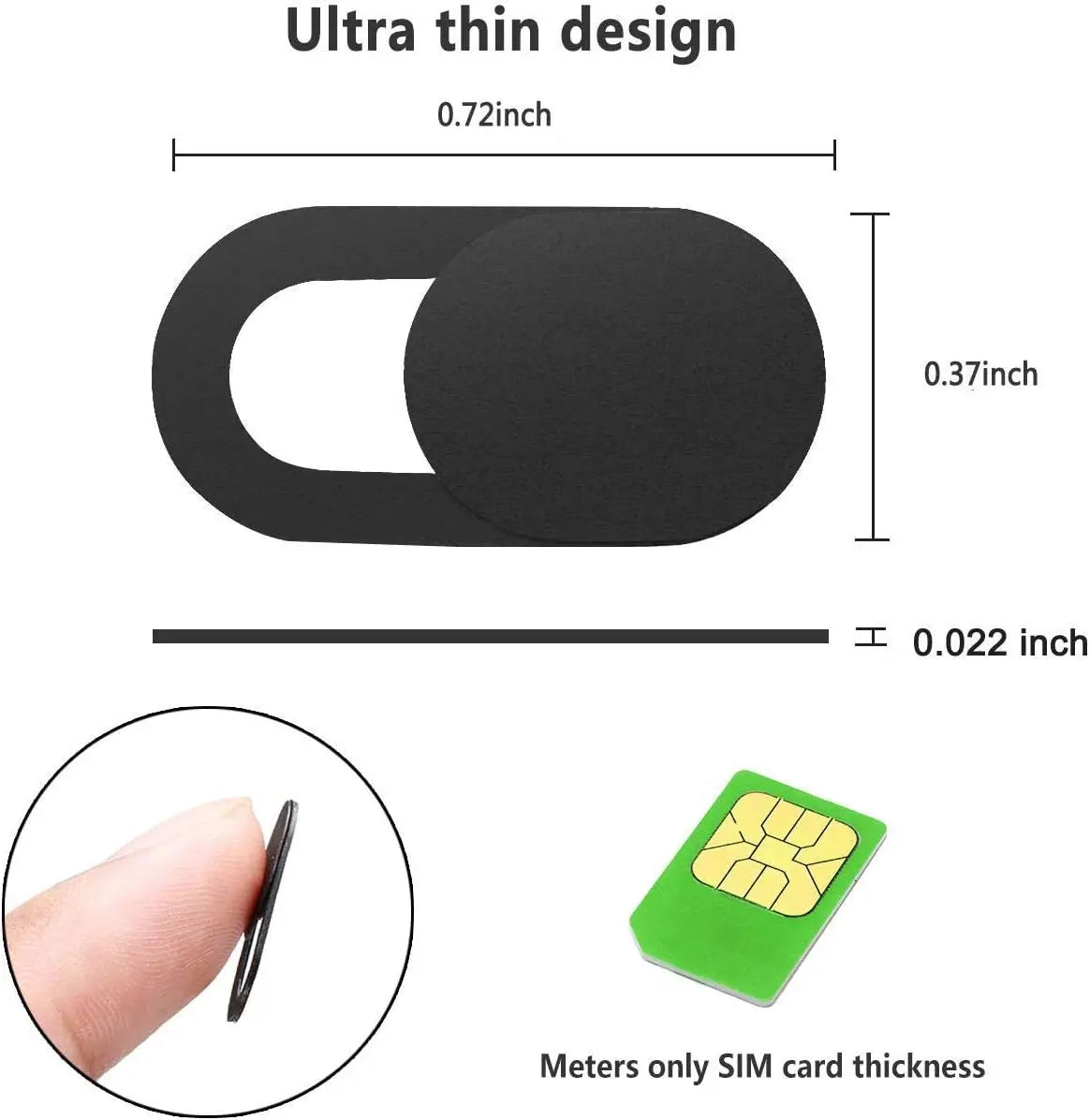 10 - 20 PCS Phone Lens Sliding Webcam Laptop Camera Cover Slider Phone Antispy For iPad PC Macbook Tablet Lenses Privacy Sticker