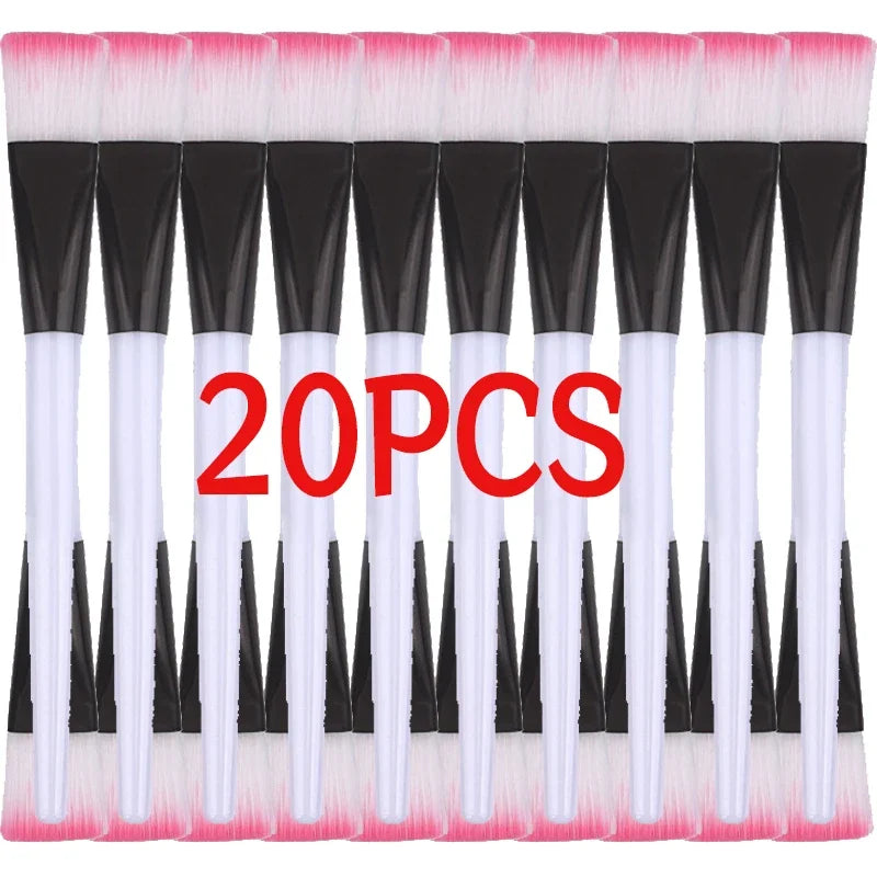 1-20PCS Soft Makeup Brush Mask Brushes Foundation Skin Face Care Tool Facial Mask Applicator Gel Salon Spa Beauty Cosmetic Brush