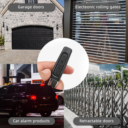 1-5PCS 433mhz Remote Control Duplicator Universal Remote key Copy Clone Replacement Garage Door Keychain RF 433Mhz Transmitter