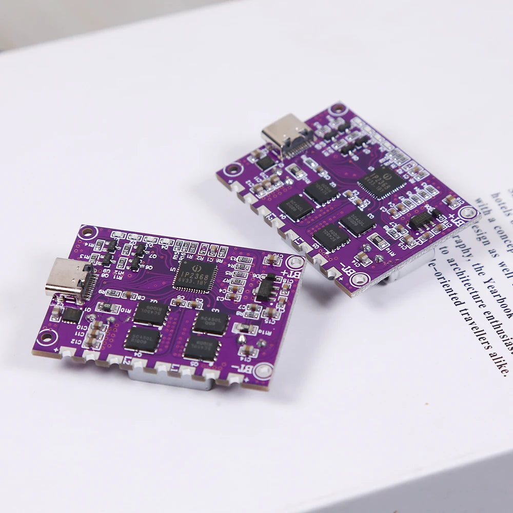 IP2368 100w Bidirectional Fast Charging Module Buck-Boost Type-c Interface 4S Lithium Battery High-Power Fast Charging Board