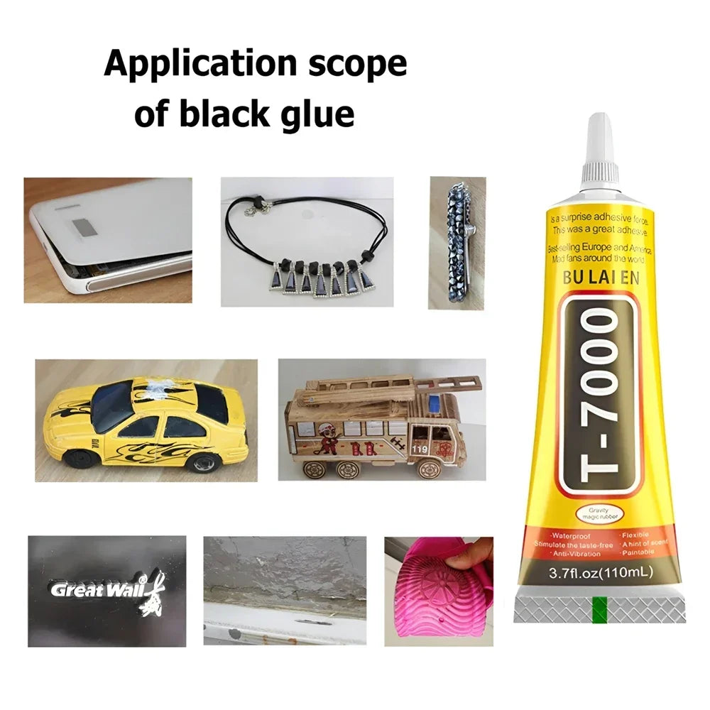 1 pc 15/50/110ml B-7000 Glue T-8000 Adhesive Epoxy Resin Repair Cell Phone Touch Screen Liquid Glue Jewelry Craft Adhesive Glue