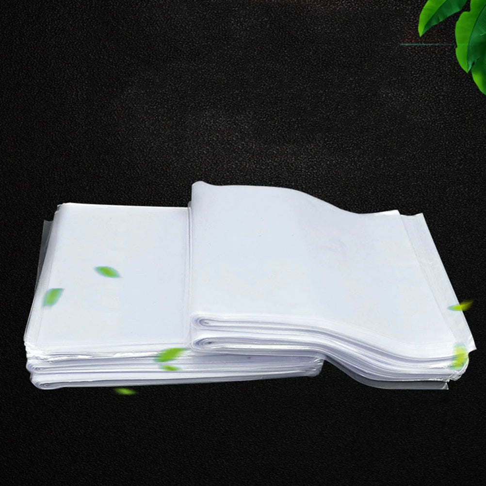 100 Pcs Heat Shrinkable Film Vacuum Sealer Collapsible Packaging Bags Wrap Bottle Packing Multi-function Dust-proof