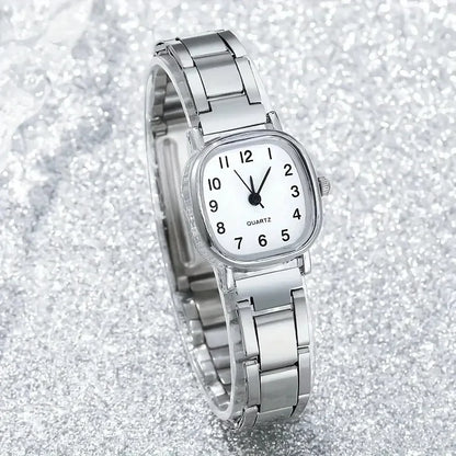 Women's watch new minimalist fashion trend gradient thin band electronic quartz watch can be customized
