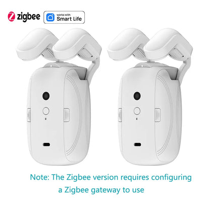 Zigbee Smart Curtain Driver Robot For Roman I Type U Type Curtains Track Alexa Google Home Works with Tuya