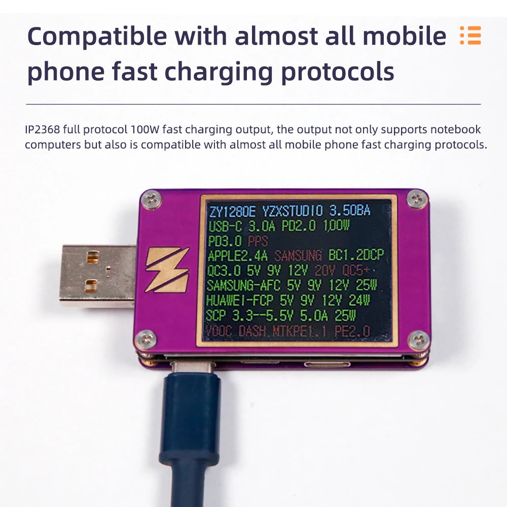 IP2368 100w Bidirectional Fast Charging Module Buck-Boost Type-c Interface 4S Lithium Battery High-Power Fast Charging Board