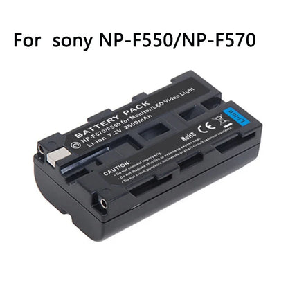 NP-F550 F530 F570 Li-Ion Battery 7.2V  LCD USB Charger For Sony NP-F330 NP-F530 NP-F570 NP-F730 NP-F750 CCD-TRV81 CCD-RV100