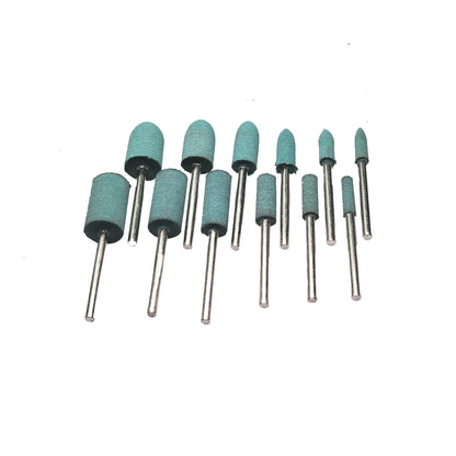 100 pcs/bag Rubber Polishing Points Jewelry Amber Woodcarving Grinding Heads Die Grinder Accessories