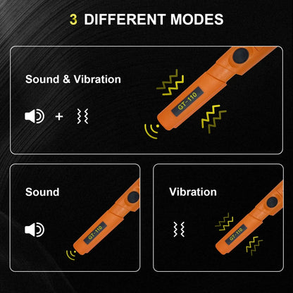 Treasure Hunter GT110 Handheld Metal Detector Pinpointer Probe Anti-scratch Pinpointing Waterproof 360 Degree Scan