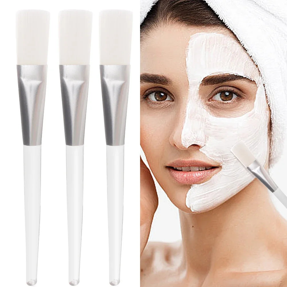 1-20PCS Soft Makeup Brush Mask Brushes Foundation Skin Face Care Tool Facial Mask Applicator Gel Salon Spa Beauty Cosmetic Brush