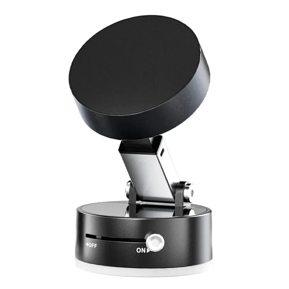 Ultra Magnetic Phone Holder Foldable Car Phone Mount Dashboard Phone Bracket 360 Degree Rotation Vacuum Suction Cup Stand