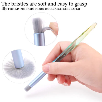 10/20pc Eyelash Cleaning Brush Lash Extension Applicators Shampoo Cleanser Eyebrow Nose Brushes Skin Care Cosmetics Makeup Tools