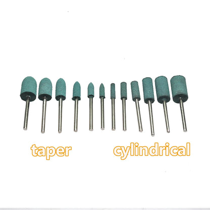 100 pcs/bag Rubber Polishing Points Jewelry Amber Woodcarving Grinding Heads Die Grinder Accessories