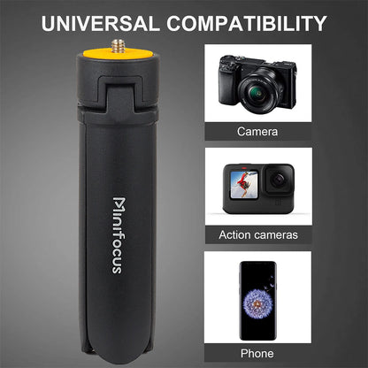 OSMO Mobile 3/OM 4 Tripod Stand,Mini Tripod w 1/4'' Screw for DJI OSMO Mobile 4 3 2 OSMO Pocket 2 Zhiyun Smooth q 4 Q Moza Feiyu