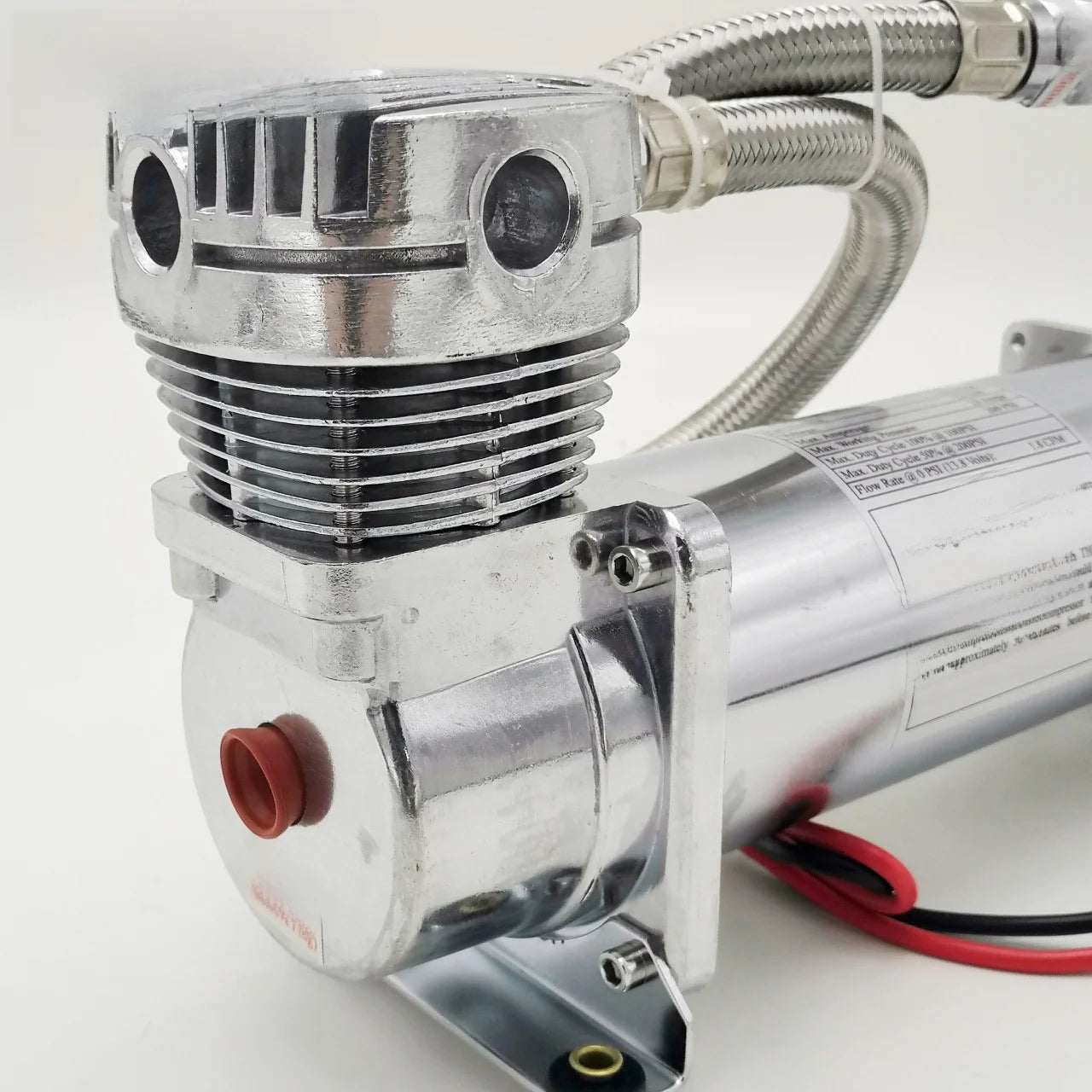 Universal Spot Horn Modification air Pump Blue 6L air Compressor 12V24V Suspension Compressor