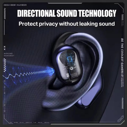 ONIKUMA T209 Translate Earphone Intelligent Real-time AI Translation 134 Languages Wireless Hanging Ear Style Bluetooth Earphone