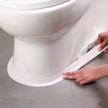3.2M PVC Caulk Tape Self Adhesive Oil-Proof Kitchen Sink Edge Corner Wall Sticker  Bath Waterproof Toilet Sealing Strip Tape