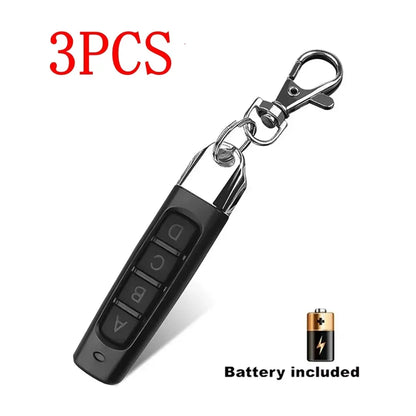 1-5PCS 433mhz Remote Control Duplicator Universal Remote key Copy Clone Replacement Garage Door Keychain RF 433Mhz Transmitter